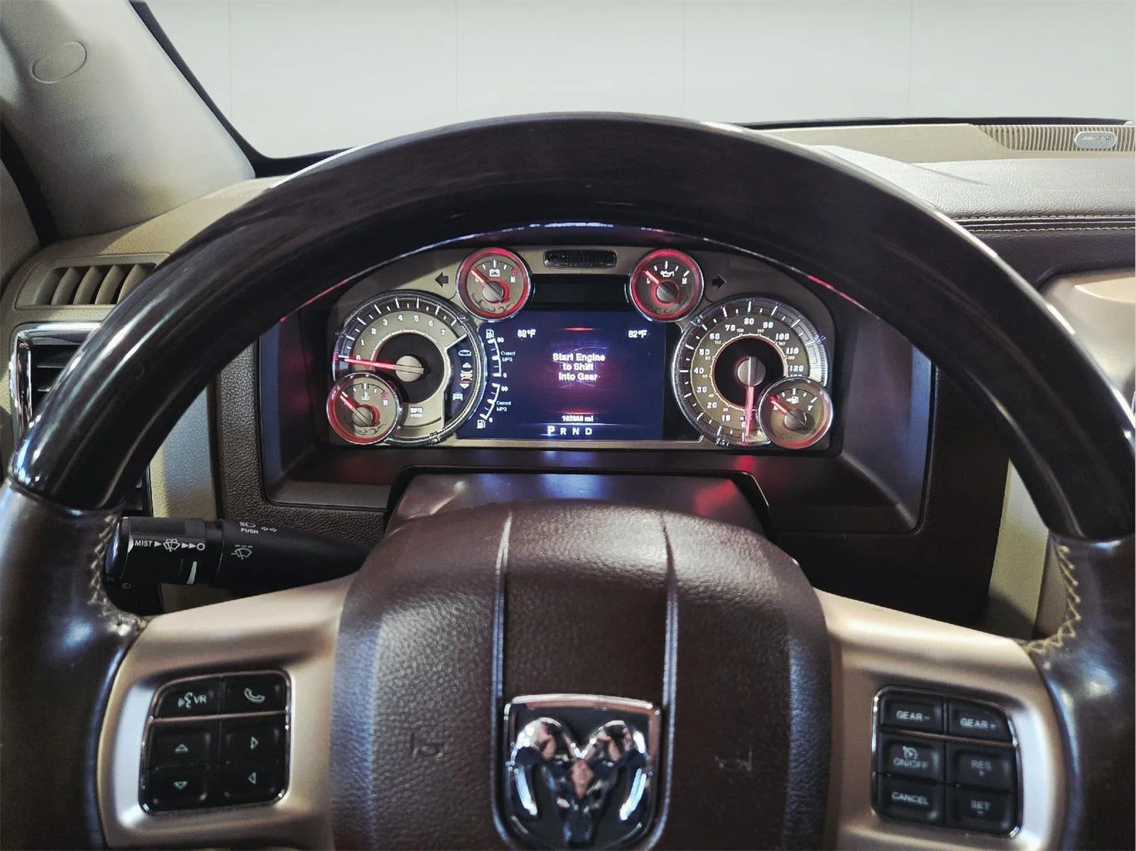 Used 2014 Black Gold Pearlcoat Ram Longhorn image 17