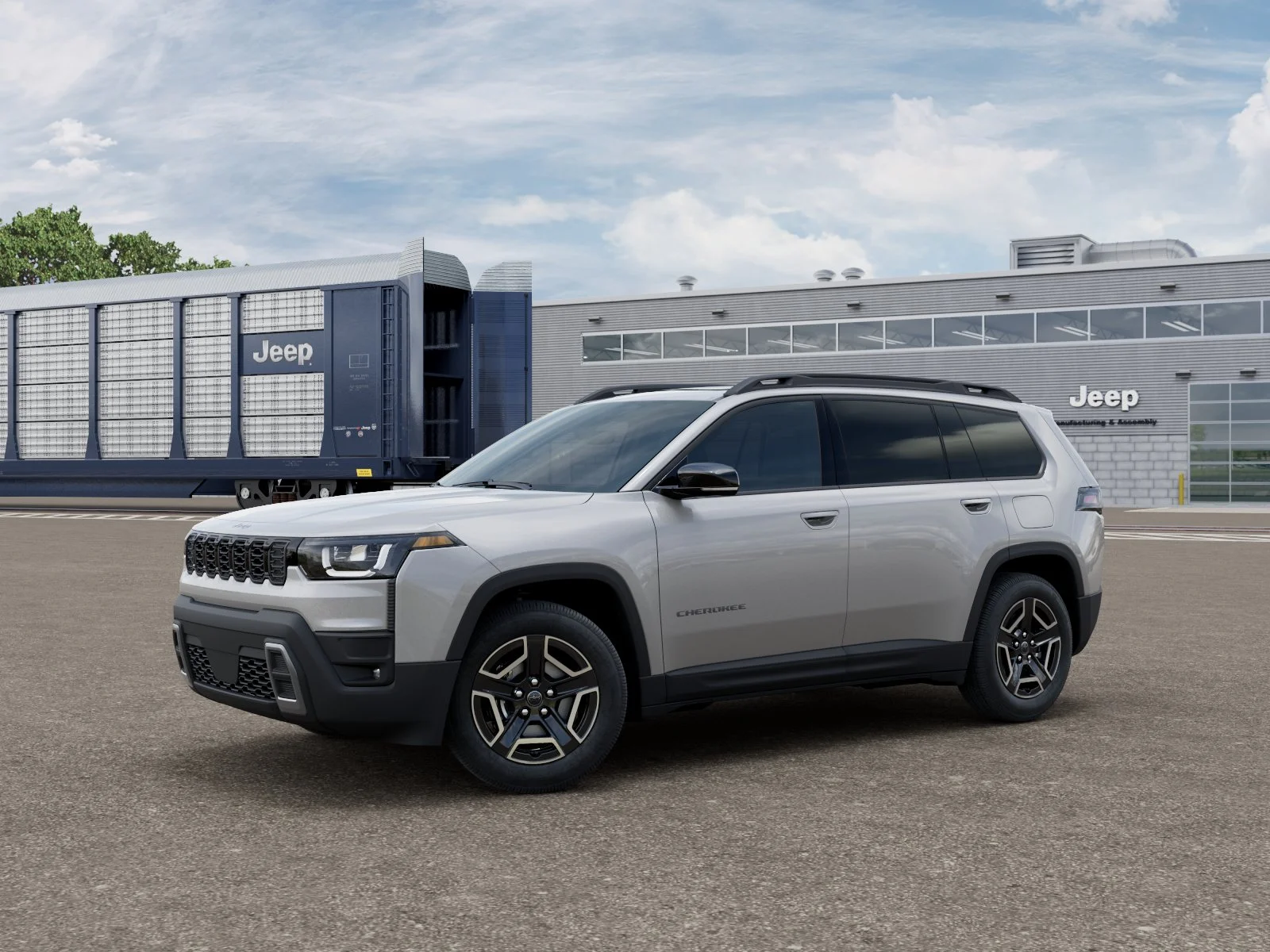New 2026 Silver Zynith Clear-Coat Exterior Paint Jeep Limited image 10