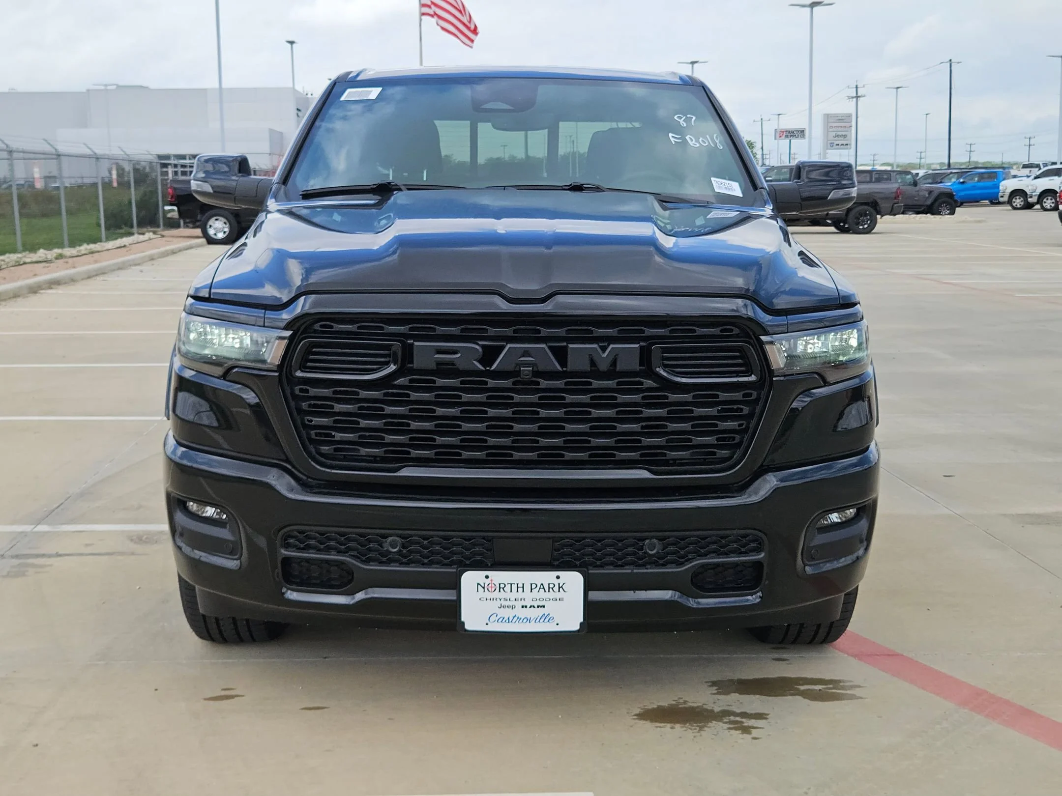 New 2026 Diamond Black Crystal Pearlcoat RAM Big Horn/Lone Star image 8