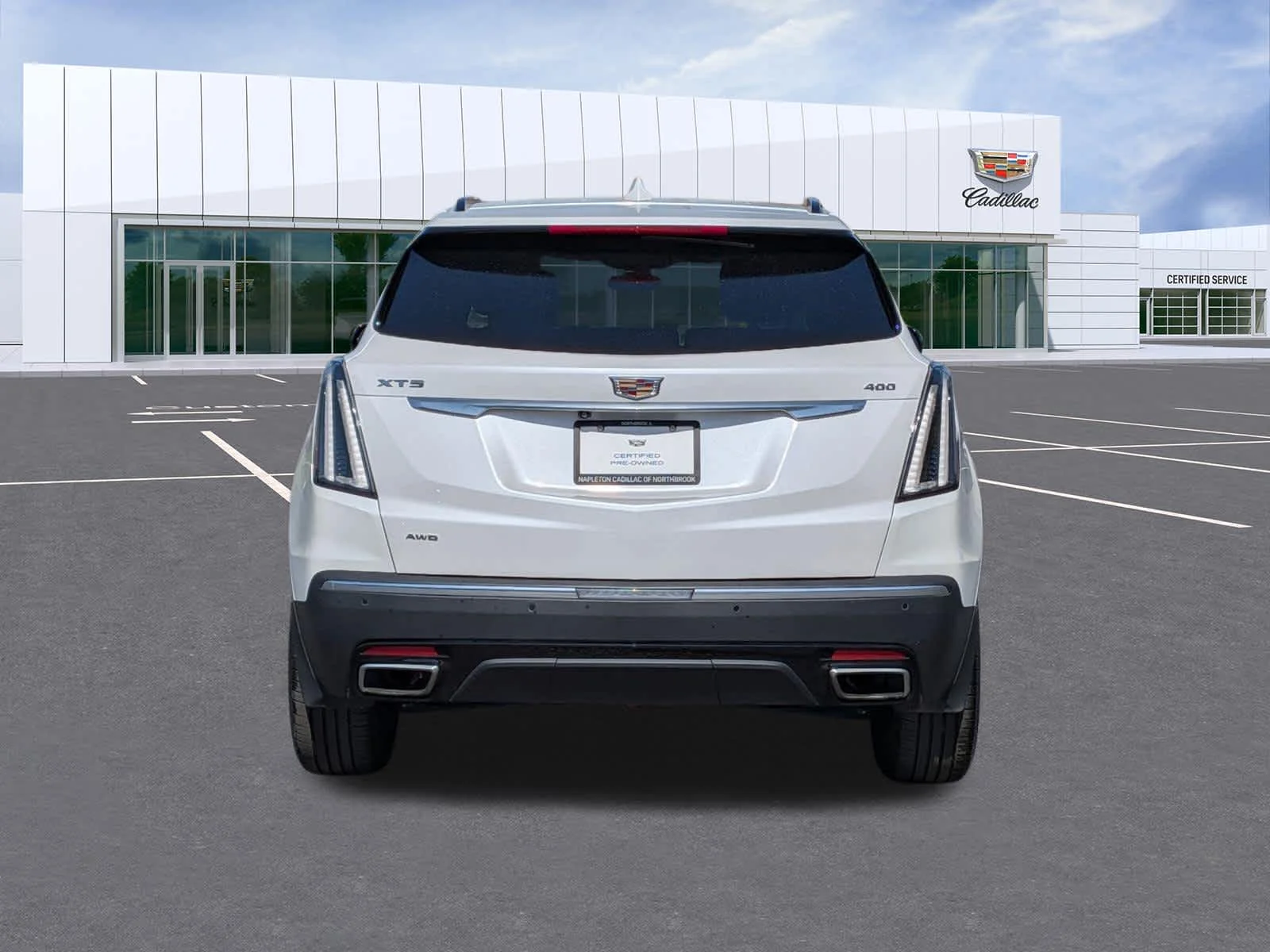 Certified Used 2023 Crystal White Tricoat Cadillac Sport image 6
