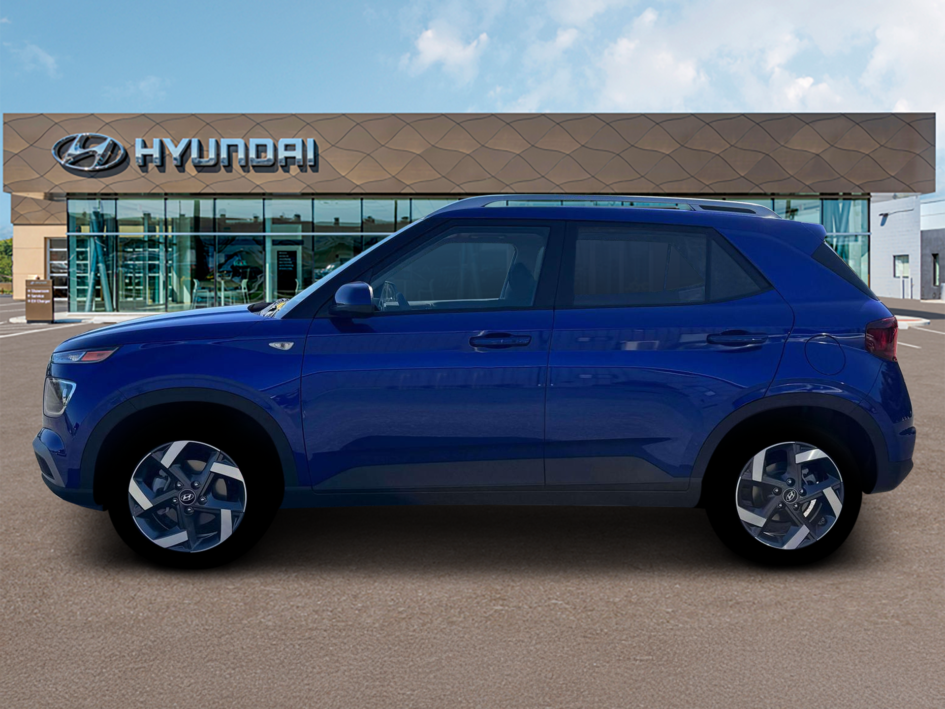 New 2026 Intense Blue Hyundai SEL image 3