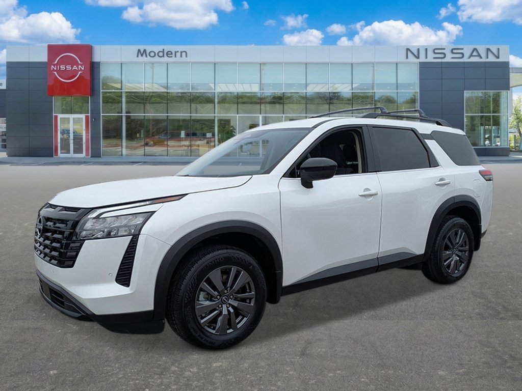 New 2026 Everest White Pearl Tricoat Nissan SV image 1