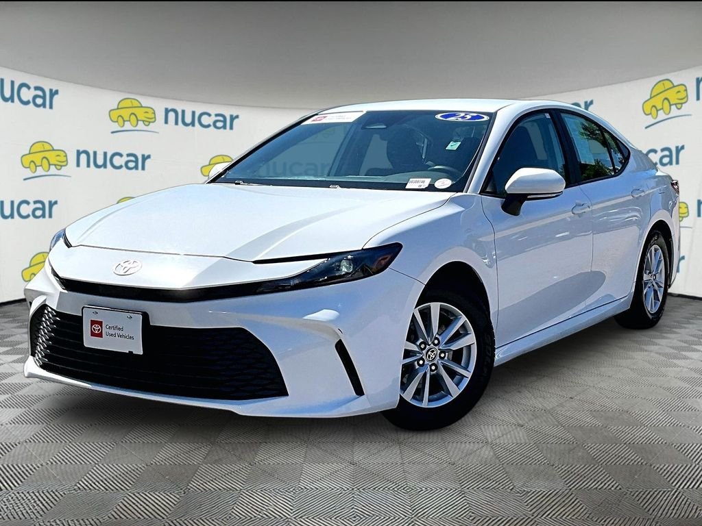 Certified Used 2025 White Toyota LE image 3