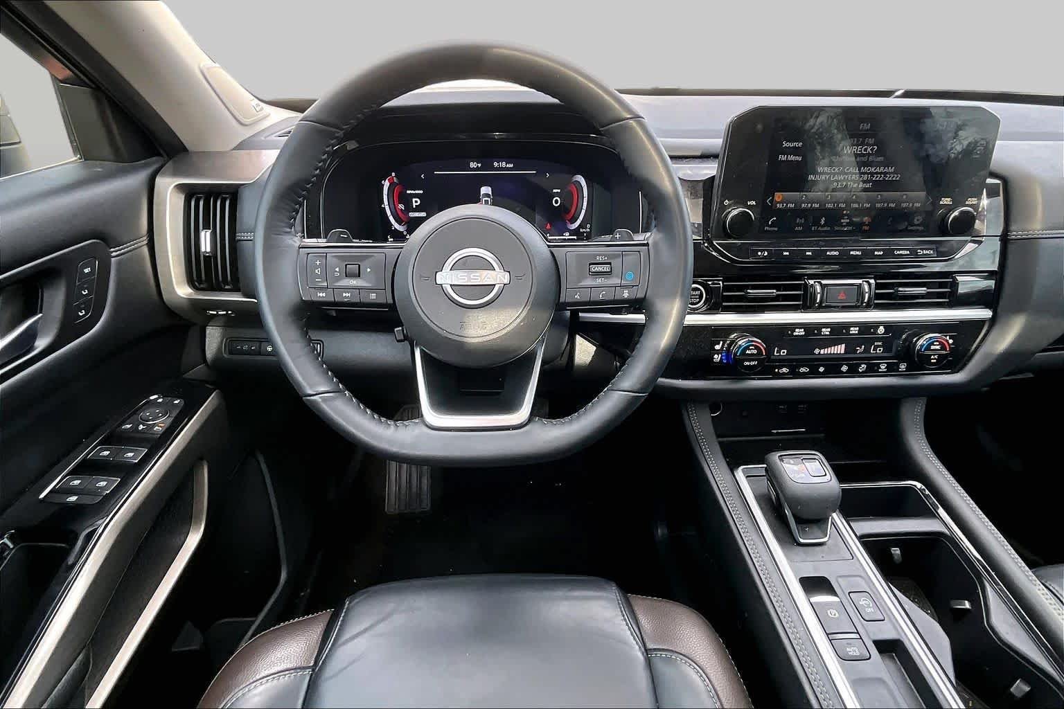 Used 2024 Pearl White Tricoat/Super Black Nissan Platinum image 6