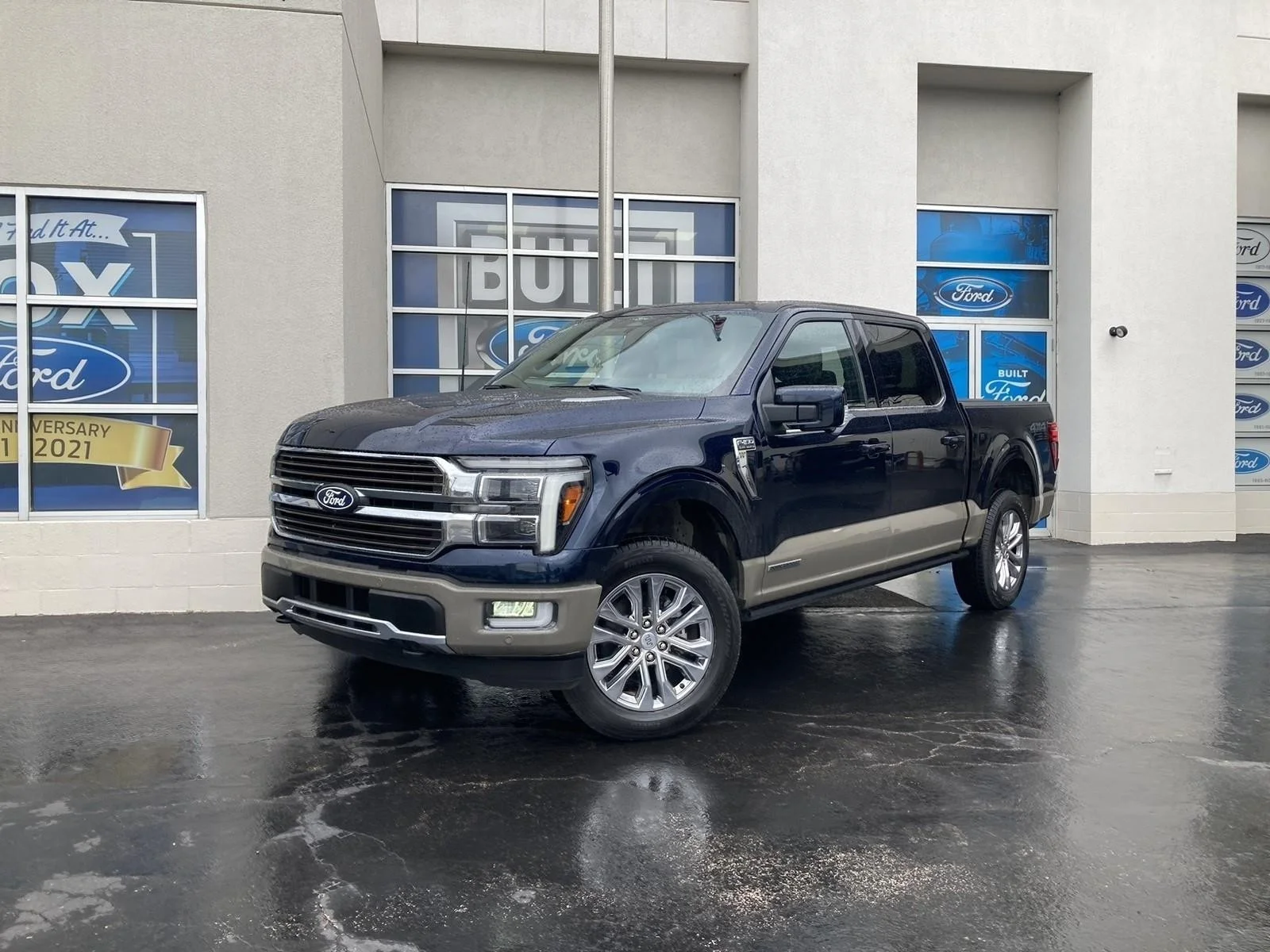 Certified Used 2025 Blue Ford King Ranch image 1