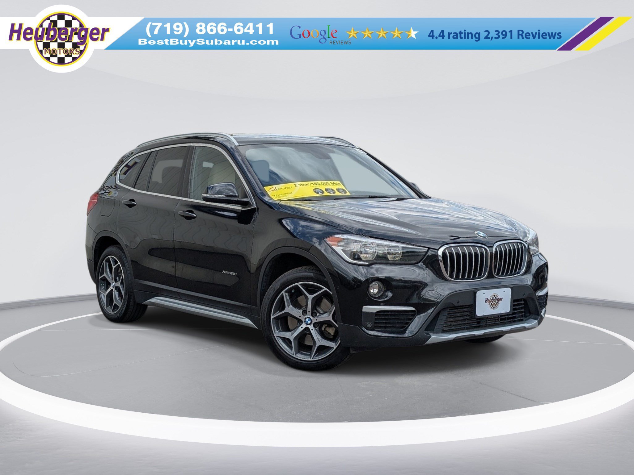 Used 2017 Jet Black BMW xDrive28i image 1