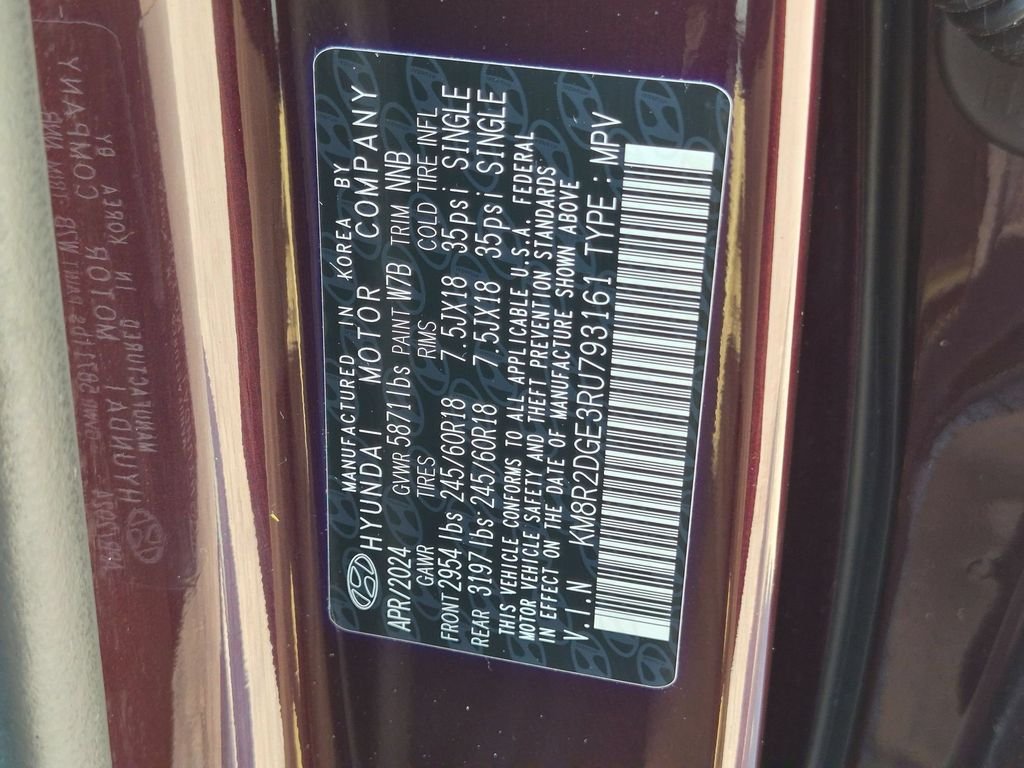 Used 2024 Red Hyundai SEL image 33