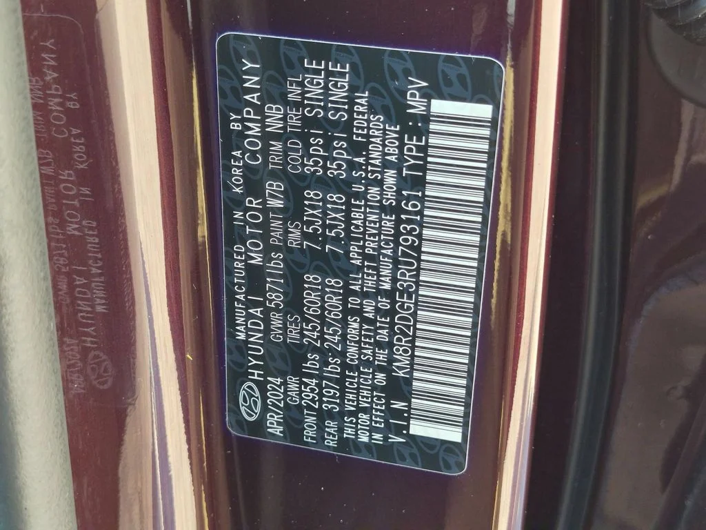 Used 2024 Red Hyundai SEL image 33