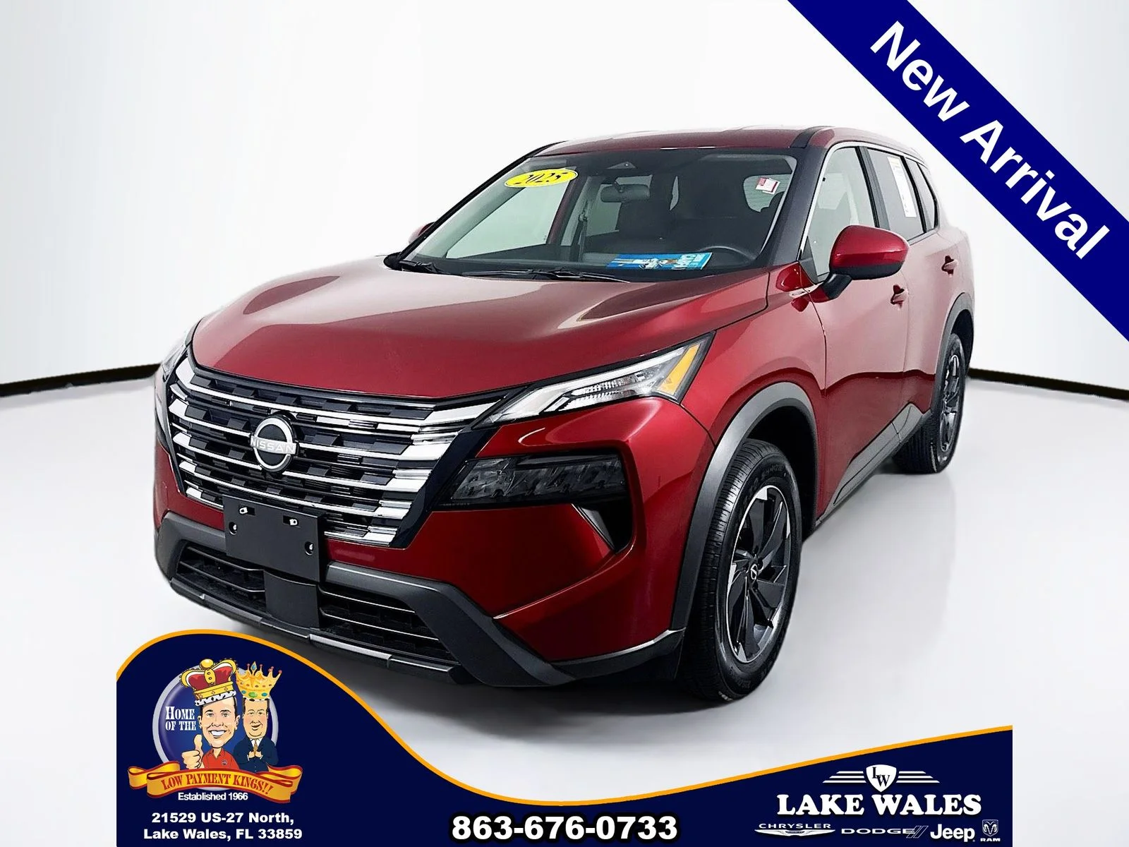 Used 2025 Red Nissan SV image 3