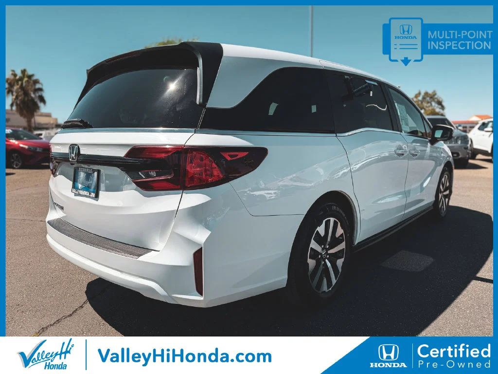 Certified Used 2025 Platinum White Pearl Honda EX-L image 8