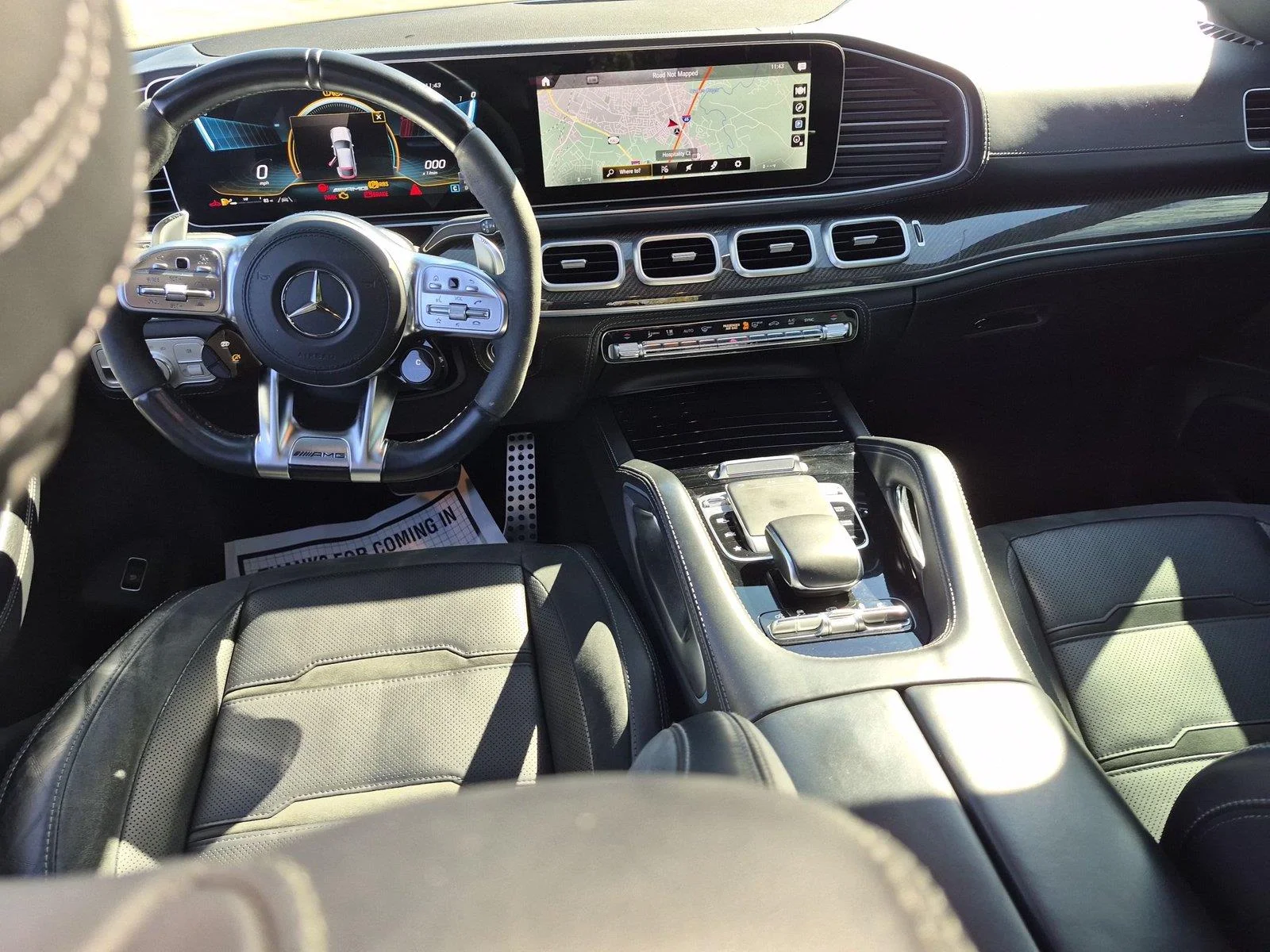 Used 2021 designo Diamond White Metallic Mercedes-Benz AMG® GLE 53 image 33