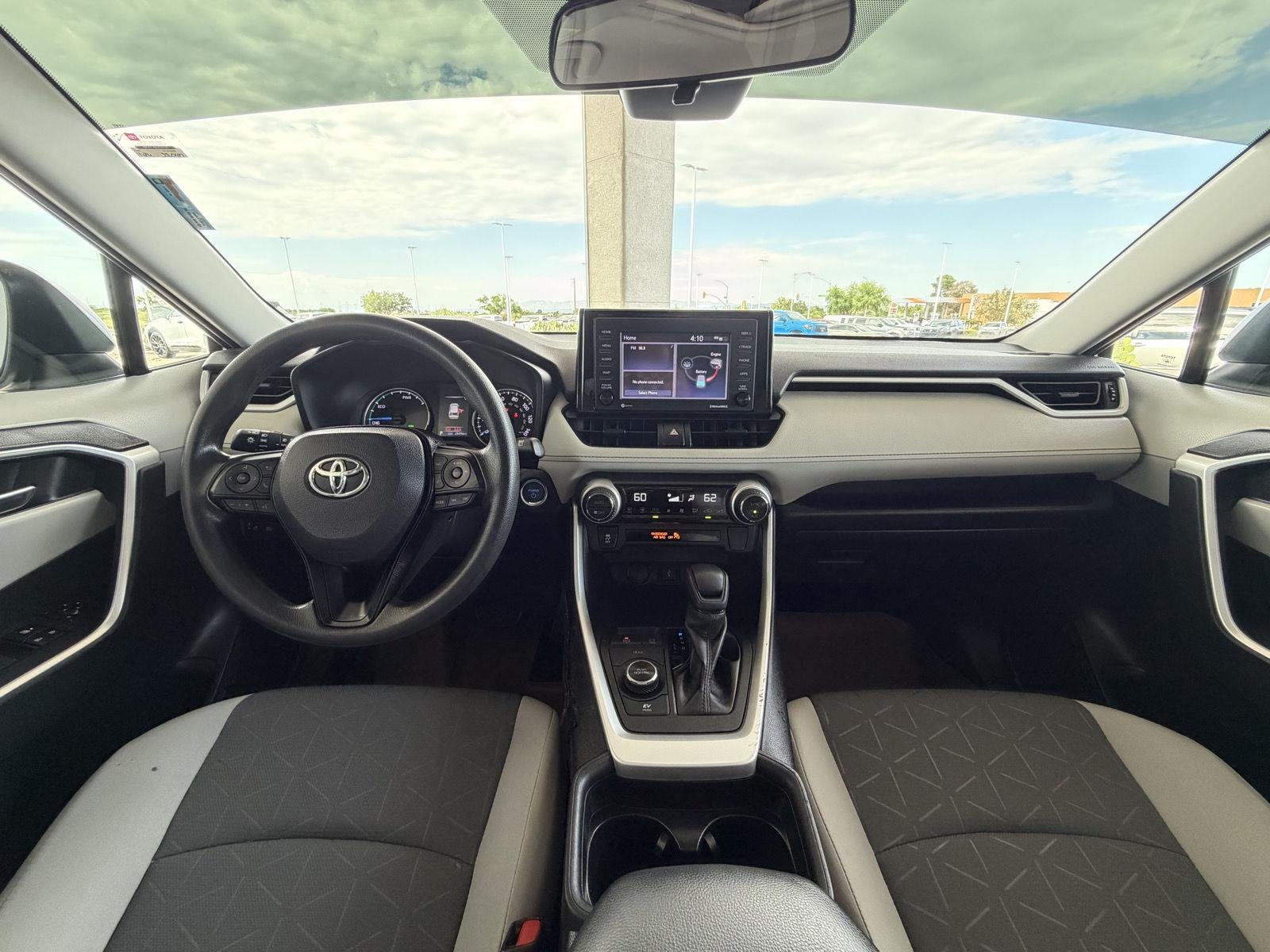 Used 2021 Silver Sky Metallic Toyota Hybrid XLE image 22