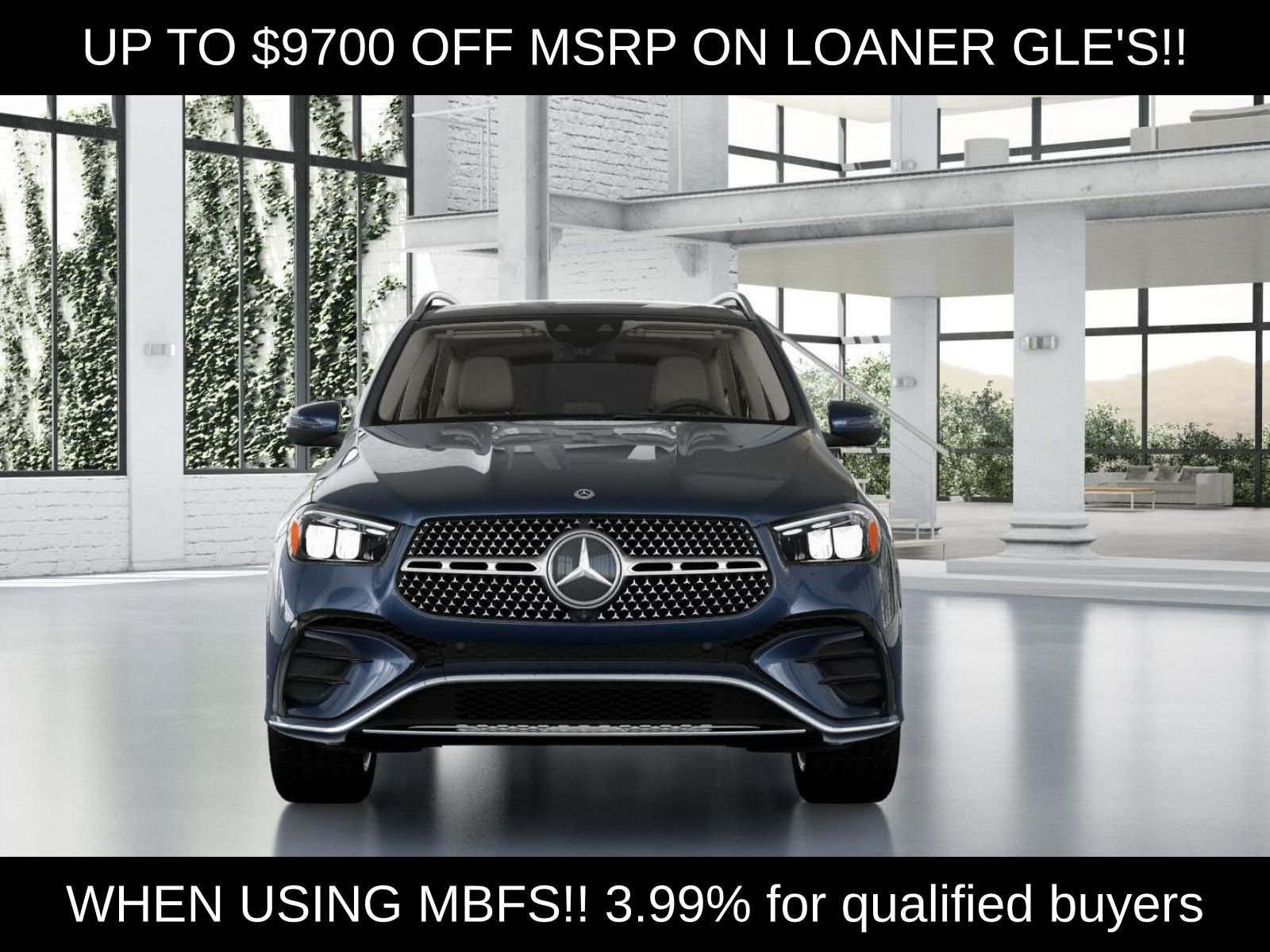 Certified Used 2026 Blue Mercedes-Benz GLE 450 image 8