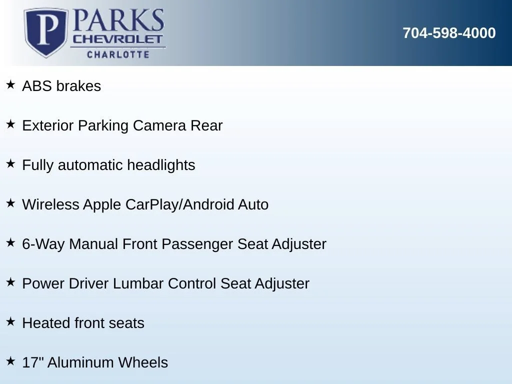Used 2025 Lakeshore Blue Metallic Chevrolet 1LT image 14