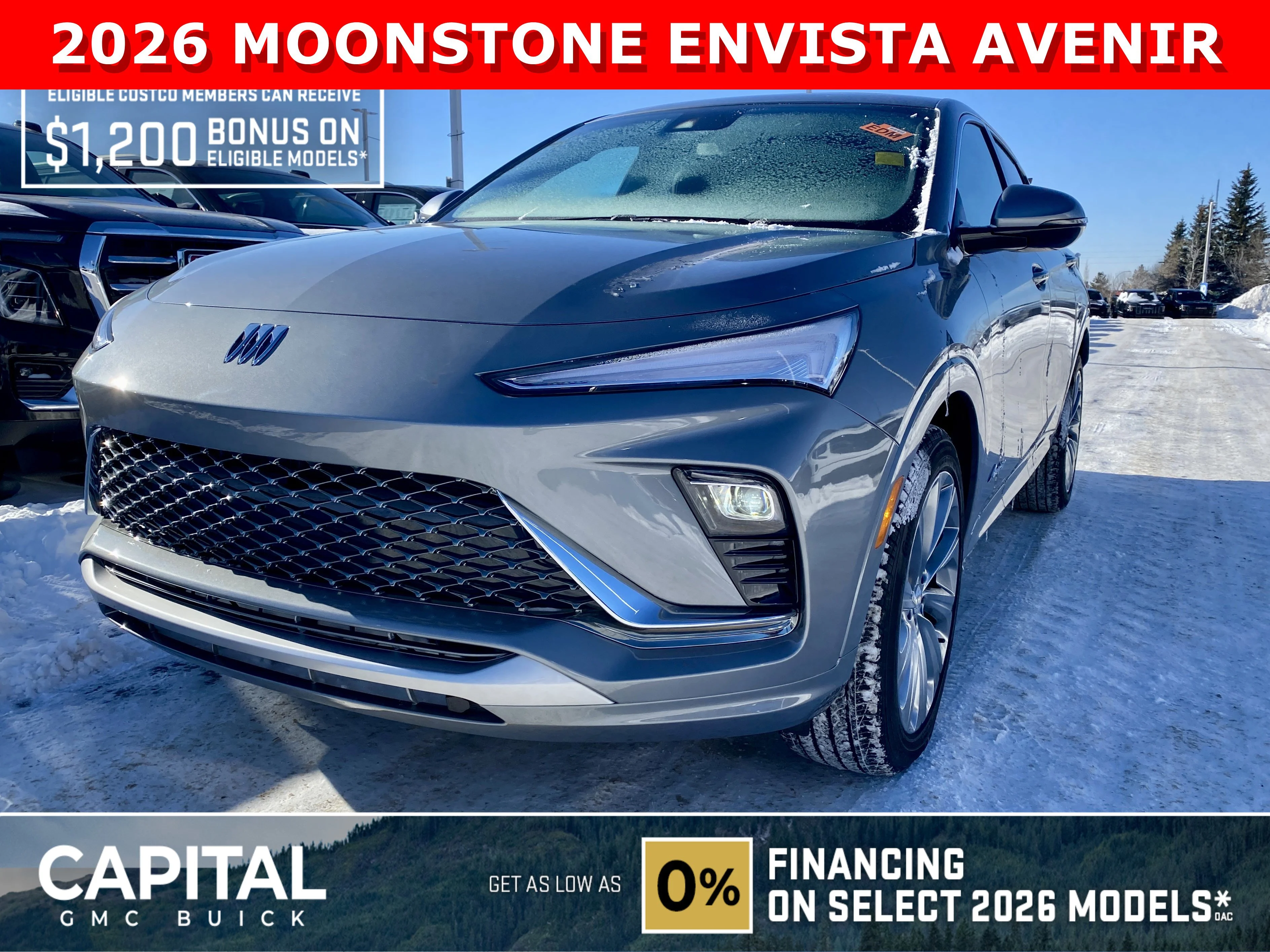 New 2026 MOONSTONE GREY METALLIC Buick Avenir image 1