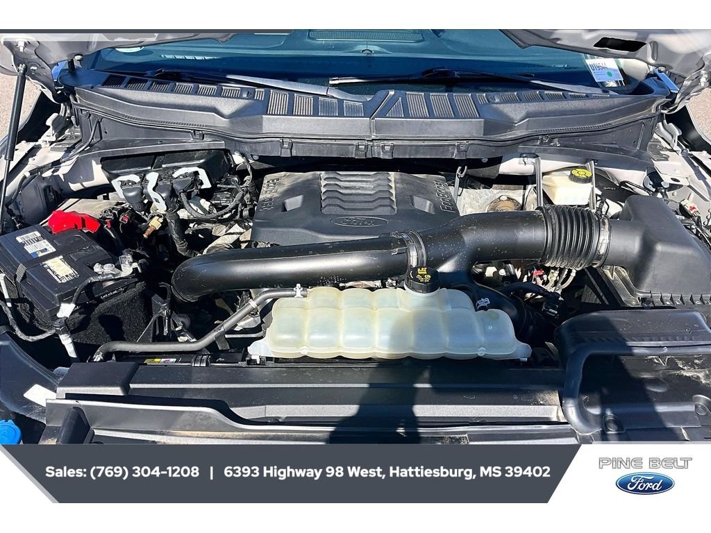 Used 2022 Iconic Silver Metallic Ford XLT image 8