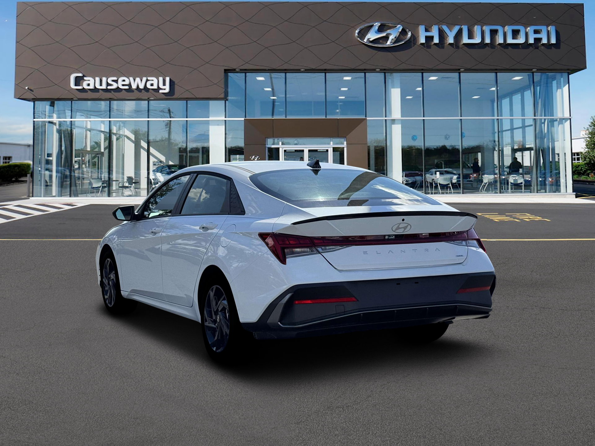 New 2026 White Hyundai SEL Sport image 5