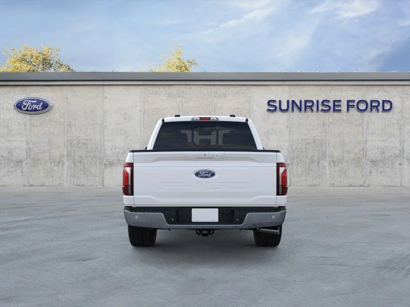 New 2026 Star White Metallic Tri-Coat Ford Lariat® image 5