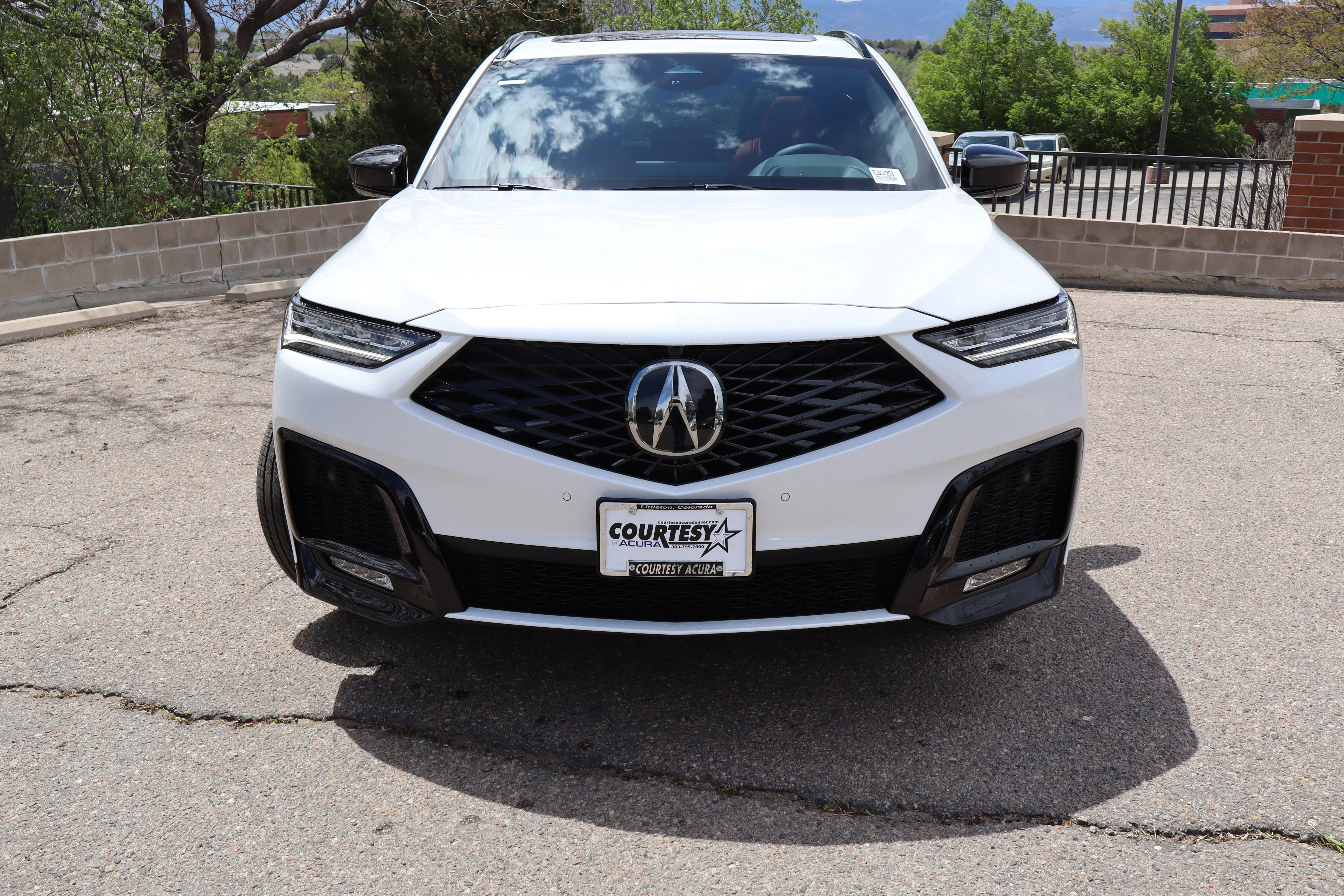 New 2026 Platinum White Pearl Acura w/A-Spec Advance Package image 2