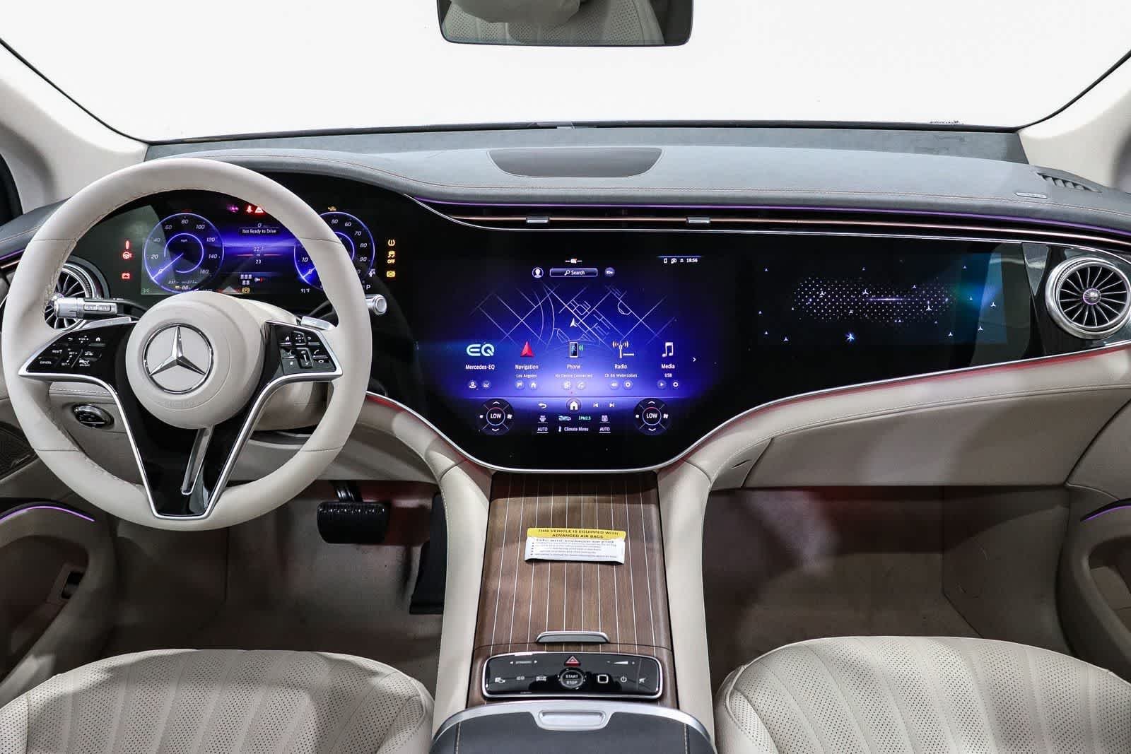 New 2026 Obsidian Black Metallic Mercedes-Benz EQS 400 image 13