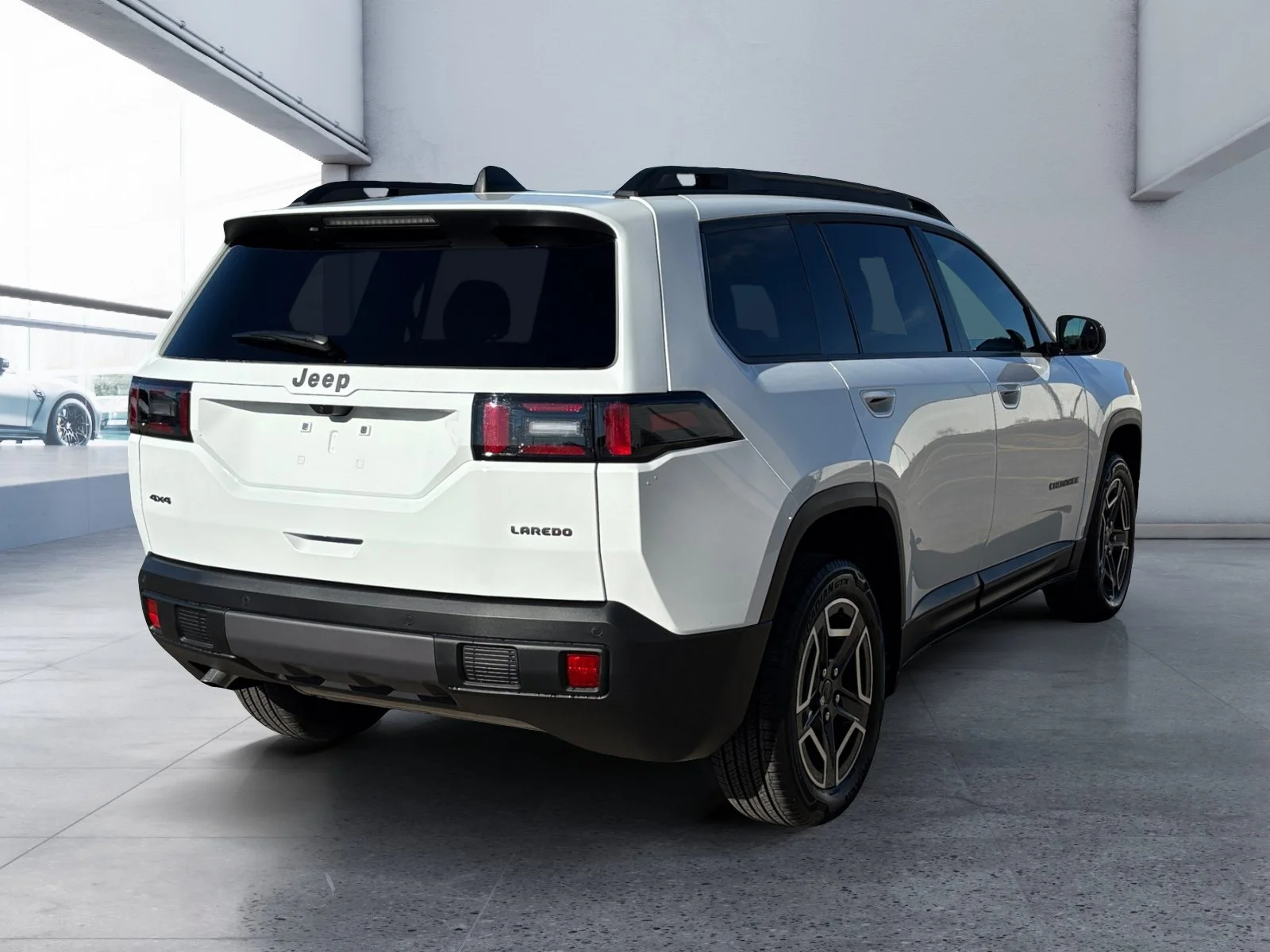 New 2026 Bright White Jeep Laredo image 5
