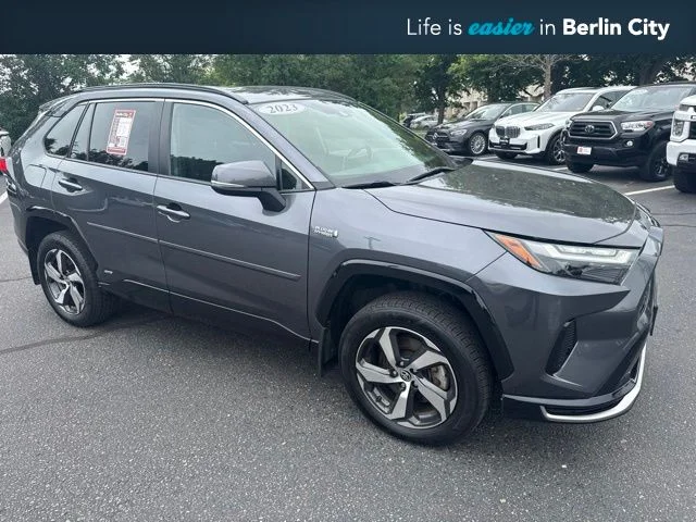 Used 2023 Magnetic Gray Metallic Toyota SE image 1
