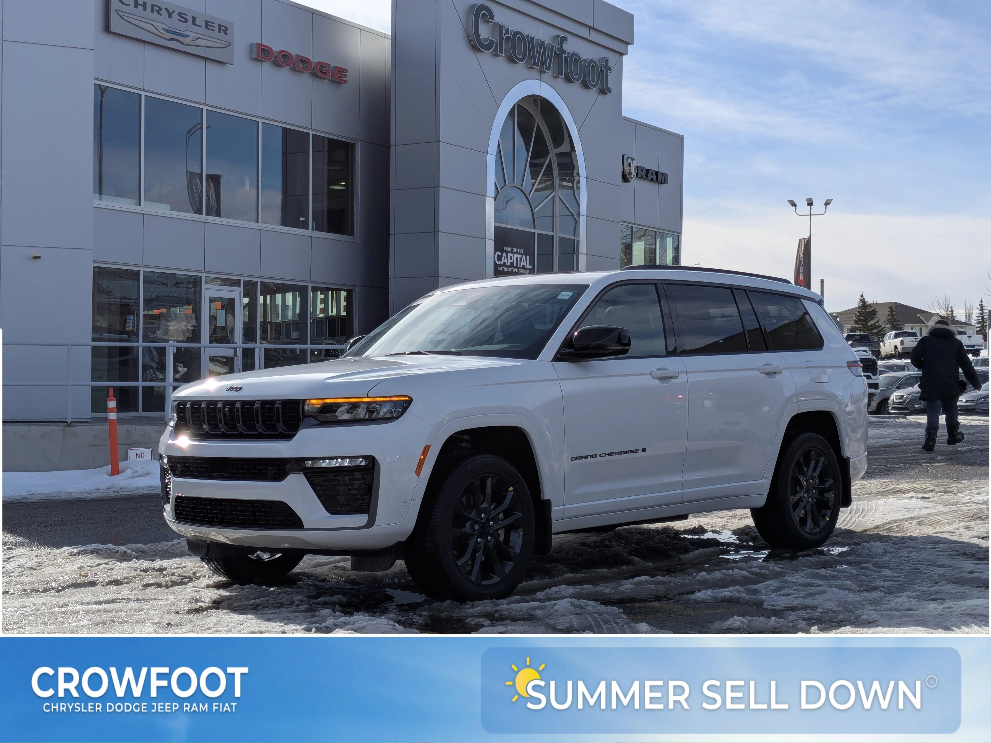 New 2026 White Jeep Limited Reserve - - Pano Sunroof - 6-Passenger Seating - Trailer Tow - Vent Seats & More! image 1