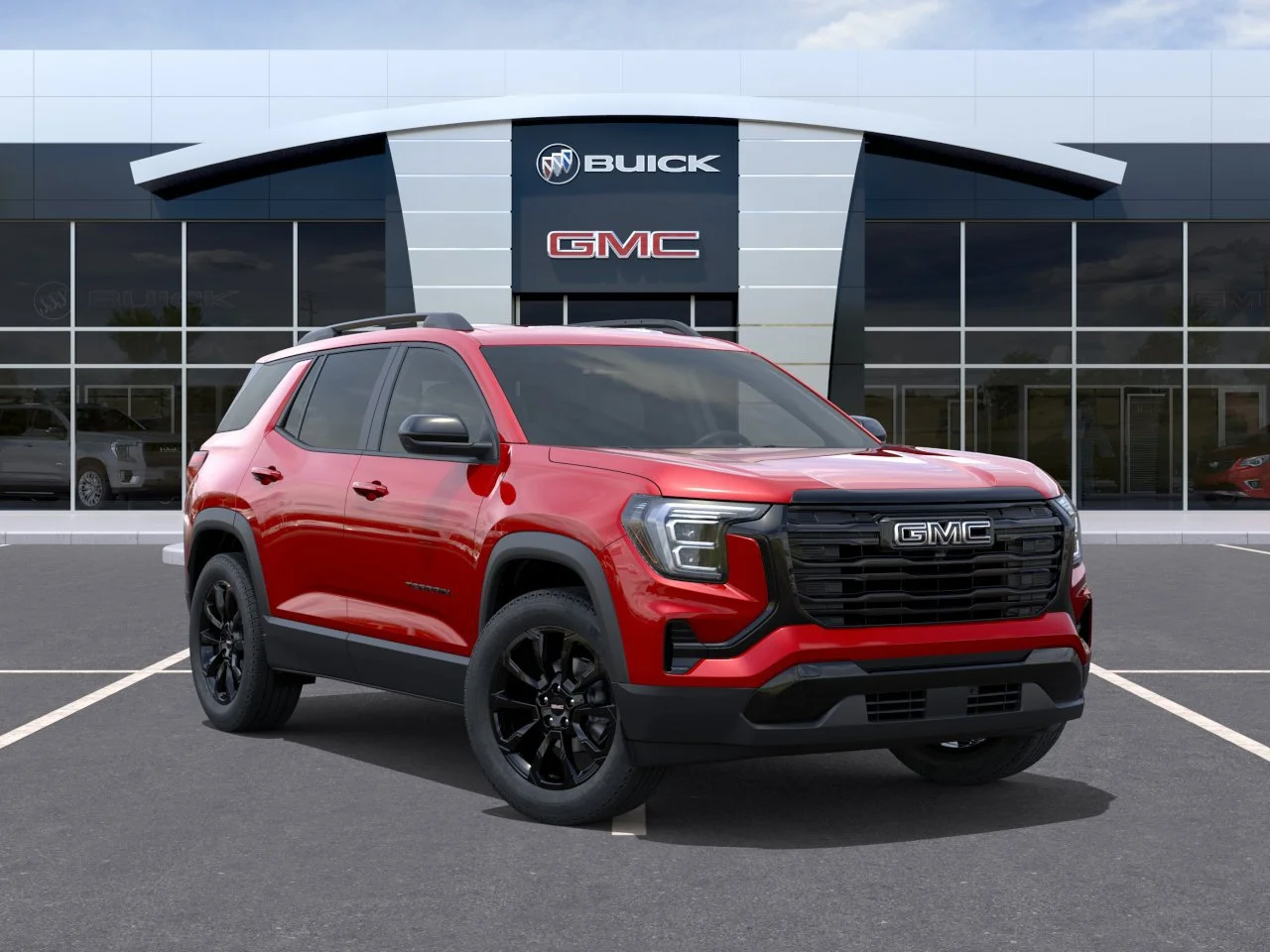 New 2027 Volcanic Red Tintcoat GMC Elevation image 7