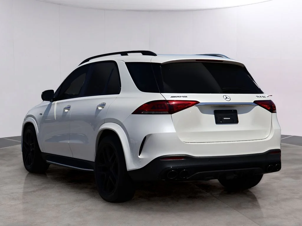 Used 2021 designo Diamond White Metallic Mercedes-Benz GLE 53 AMG® image 5