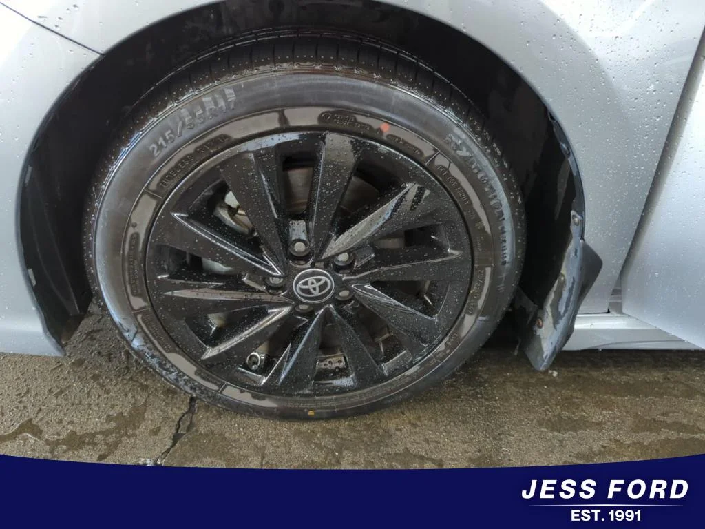Used 2024 Celestial Silver Metallic Toyota SE image 11