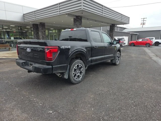 Used 2024 Agate Black Metallic Ford STX image 3