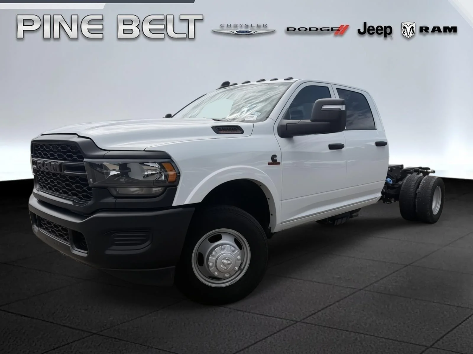 Used 2024 Bright White Clearcoat Ram Tradesman image 1