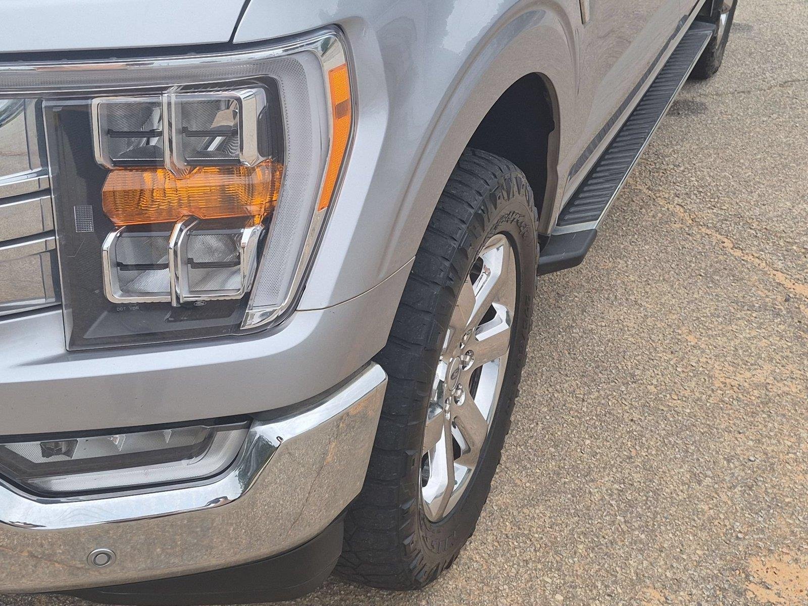 Used 2021 Iconic Silver Metallic Ford XLT image 9