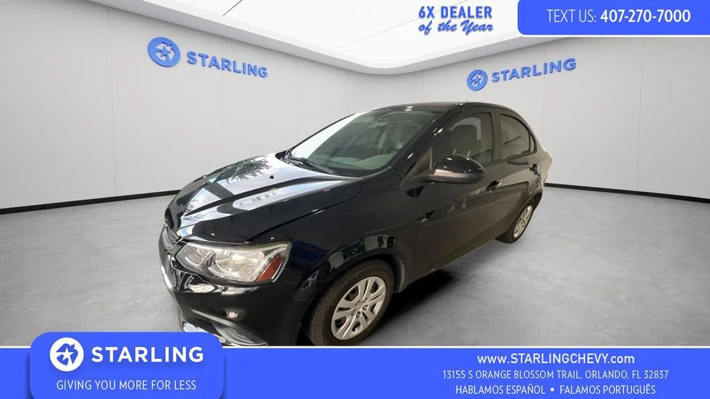 Used 2018 MOSAIC BLACK METALLIC Chevrolet LS image 1