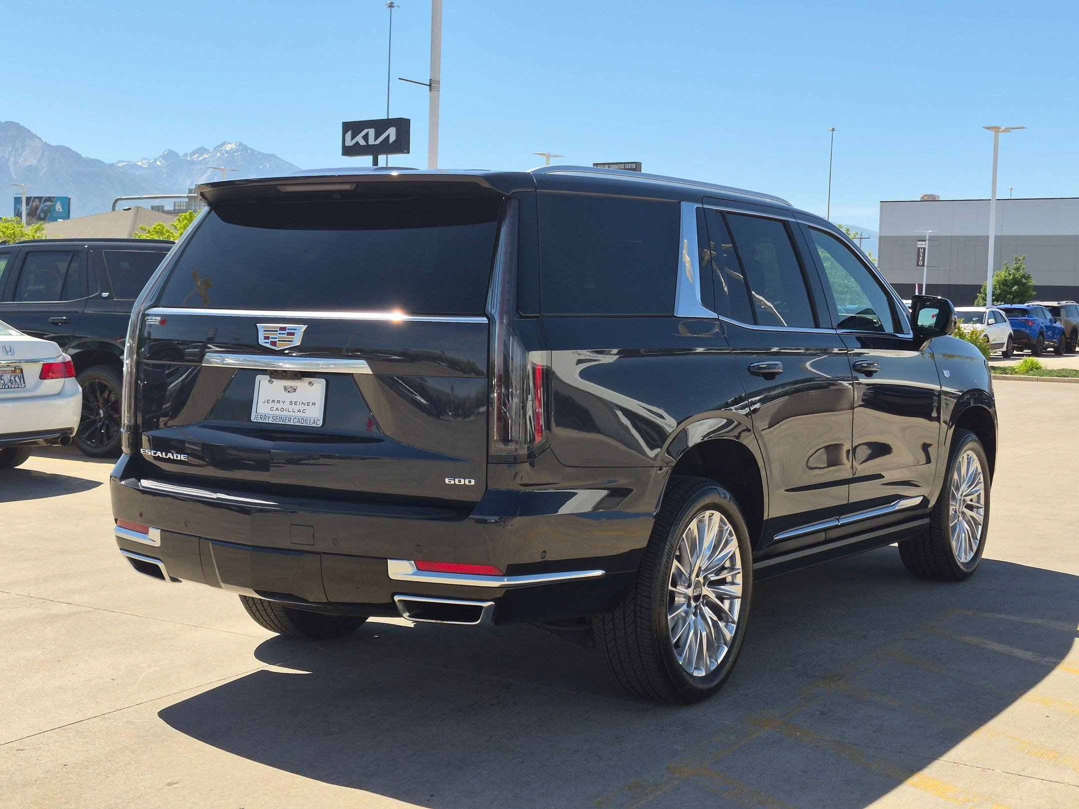 Used 2025 Galactic Gray Metallic Cadillac Premium Luxury image 5