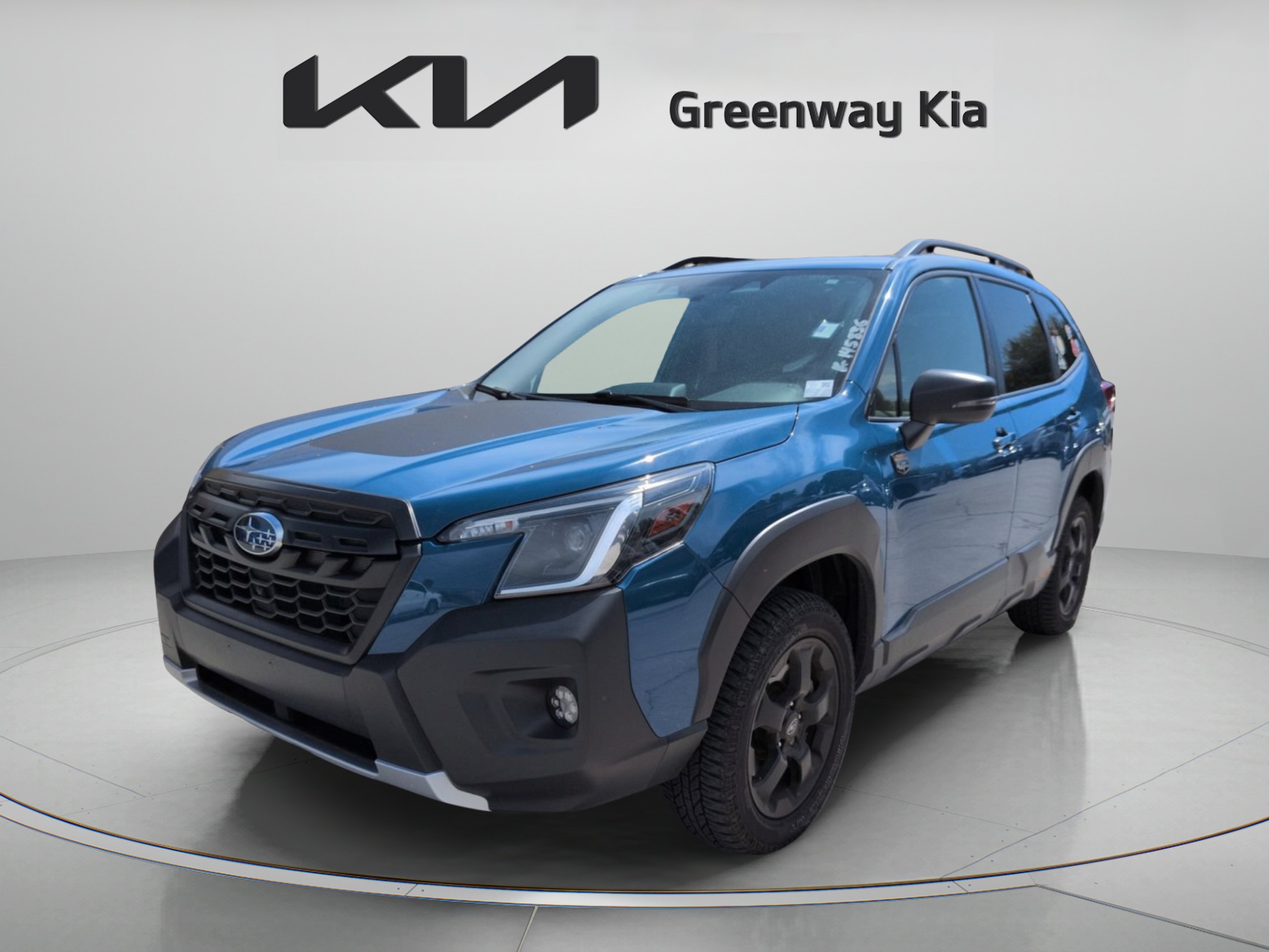 Used 2023 Geyser Blue Subaru Wilderness image 4