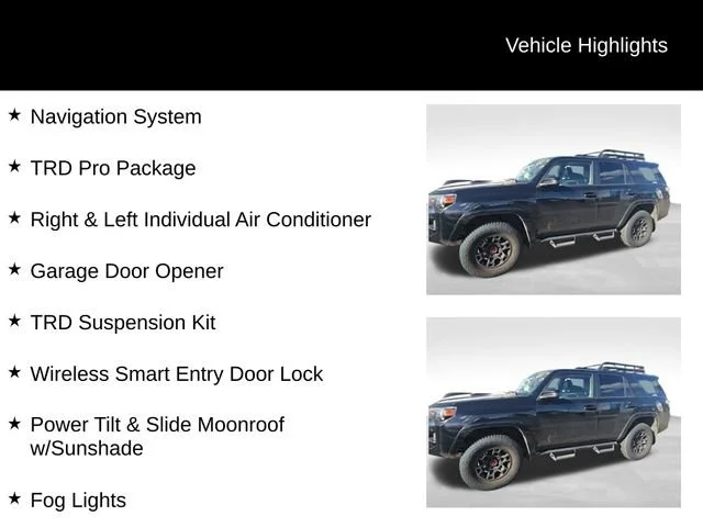 Used 2021 Black Toyota TRD Pro image 4