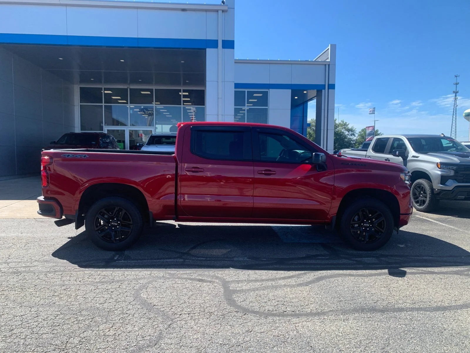 Used 2025 Radiant Red Tintcoat Chevrolet RST image 2