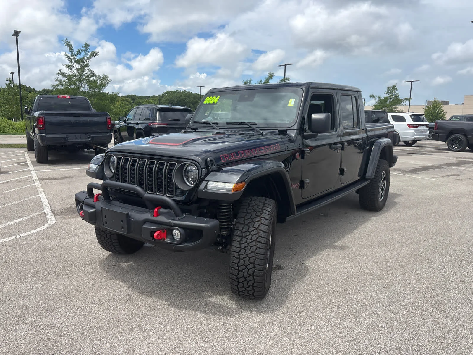 Used 2024 BLACK Jeep Rubicon image 4