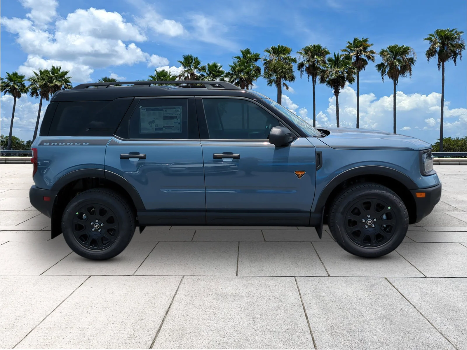 New 2026 Azure Gray Metallic Tri-Coat Ford Badlands® image 8