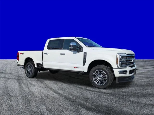 New 2026 Star White Metallic Tri-Coat Ford F-350® Platinum® image 2