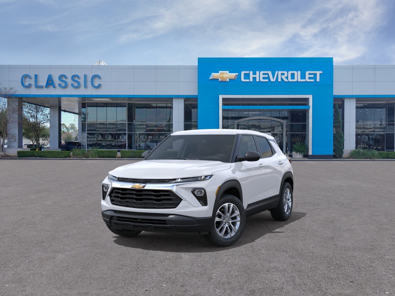 2026 Chevrolet Trailblazer LS White at Classic Elite Chevrolet Sugar Land