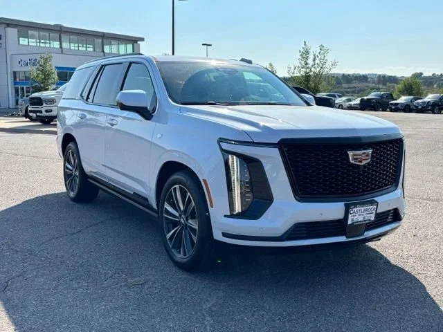 Used 2026 Vibrant White Tricoat Cadillac Sport image 8