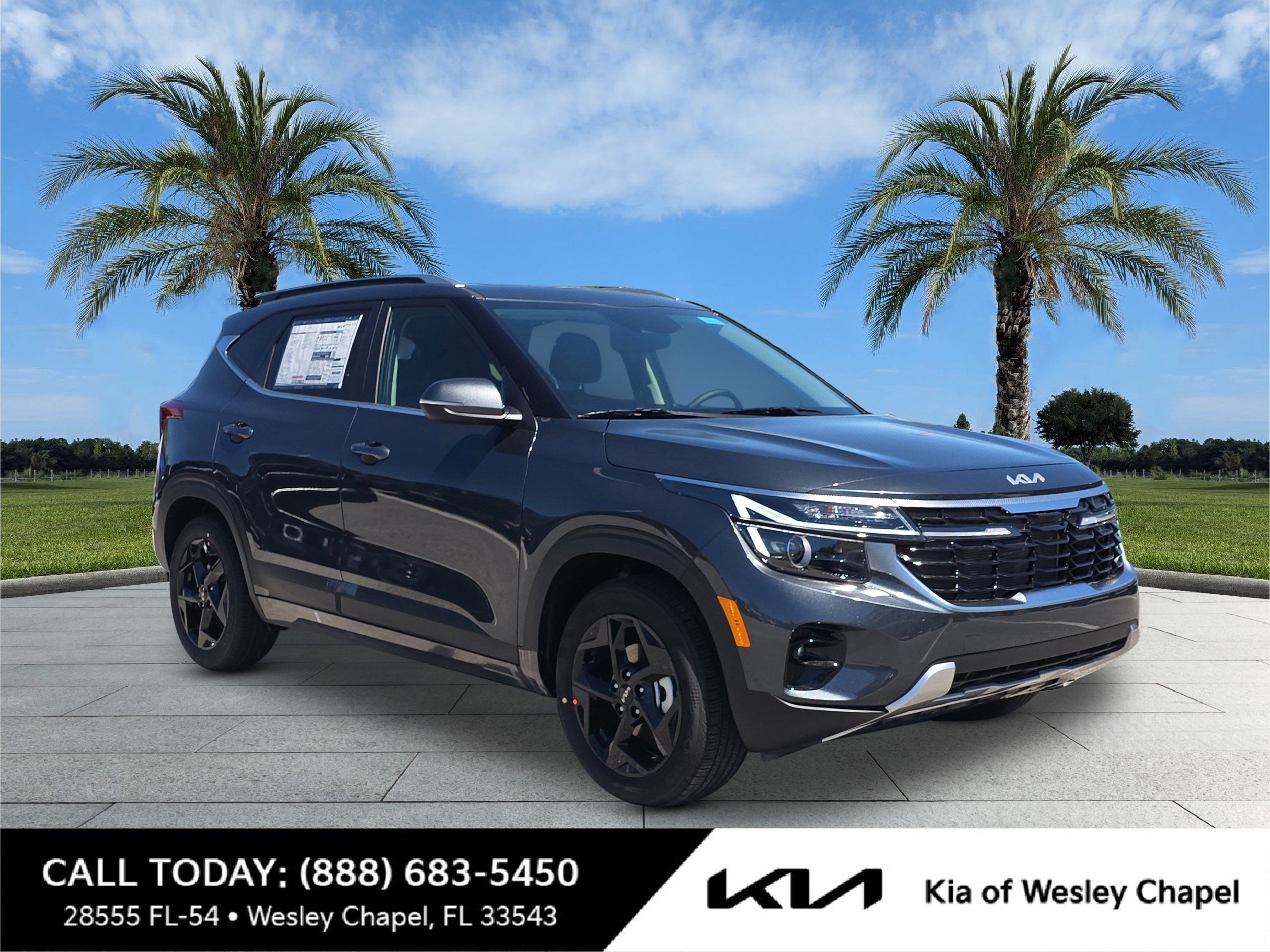 New 2026 Gravity Gray Kia EX image 1