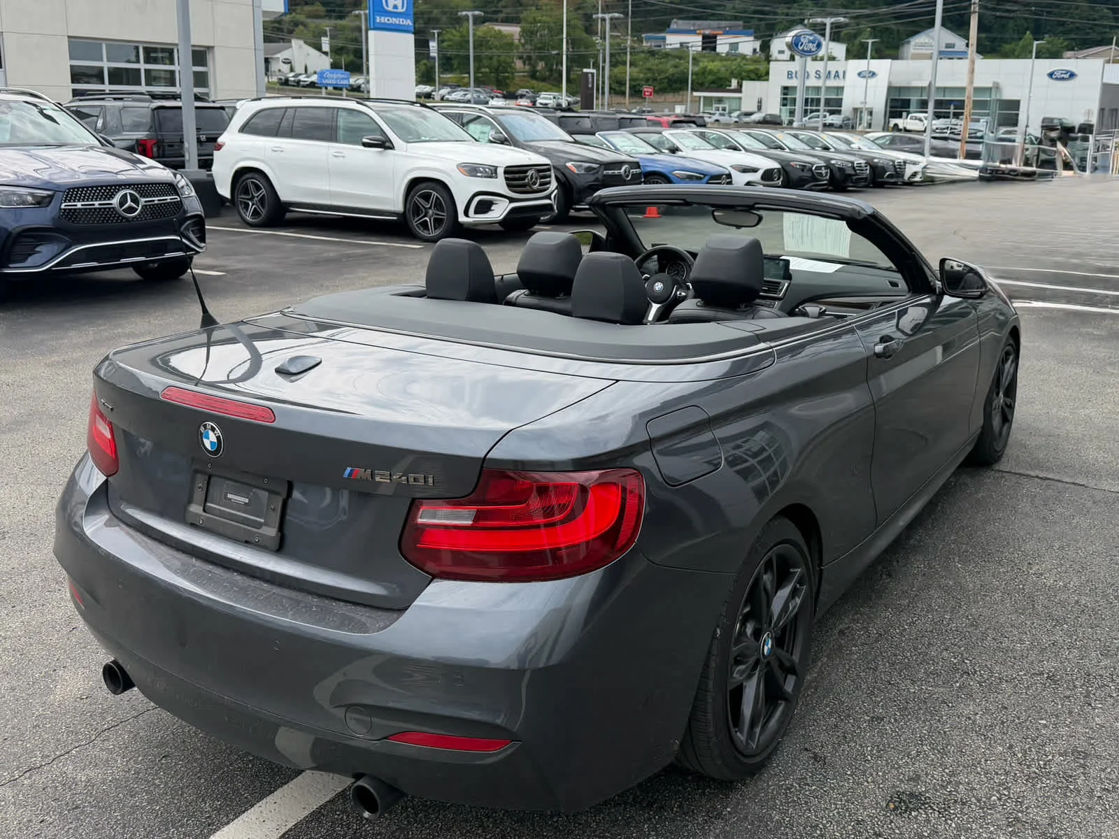 Used 2017 Mineral Gray Metallic BMW M240i xDrive image 6