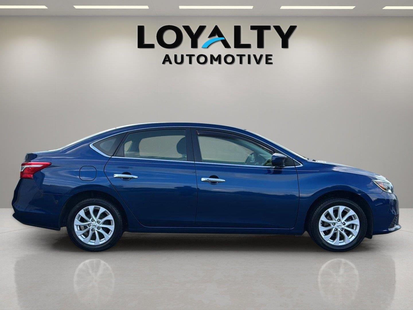 Used 2019 Deep Blue Pearl Nissan SV image 6