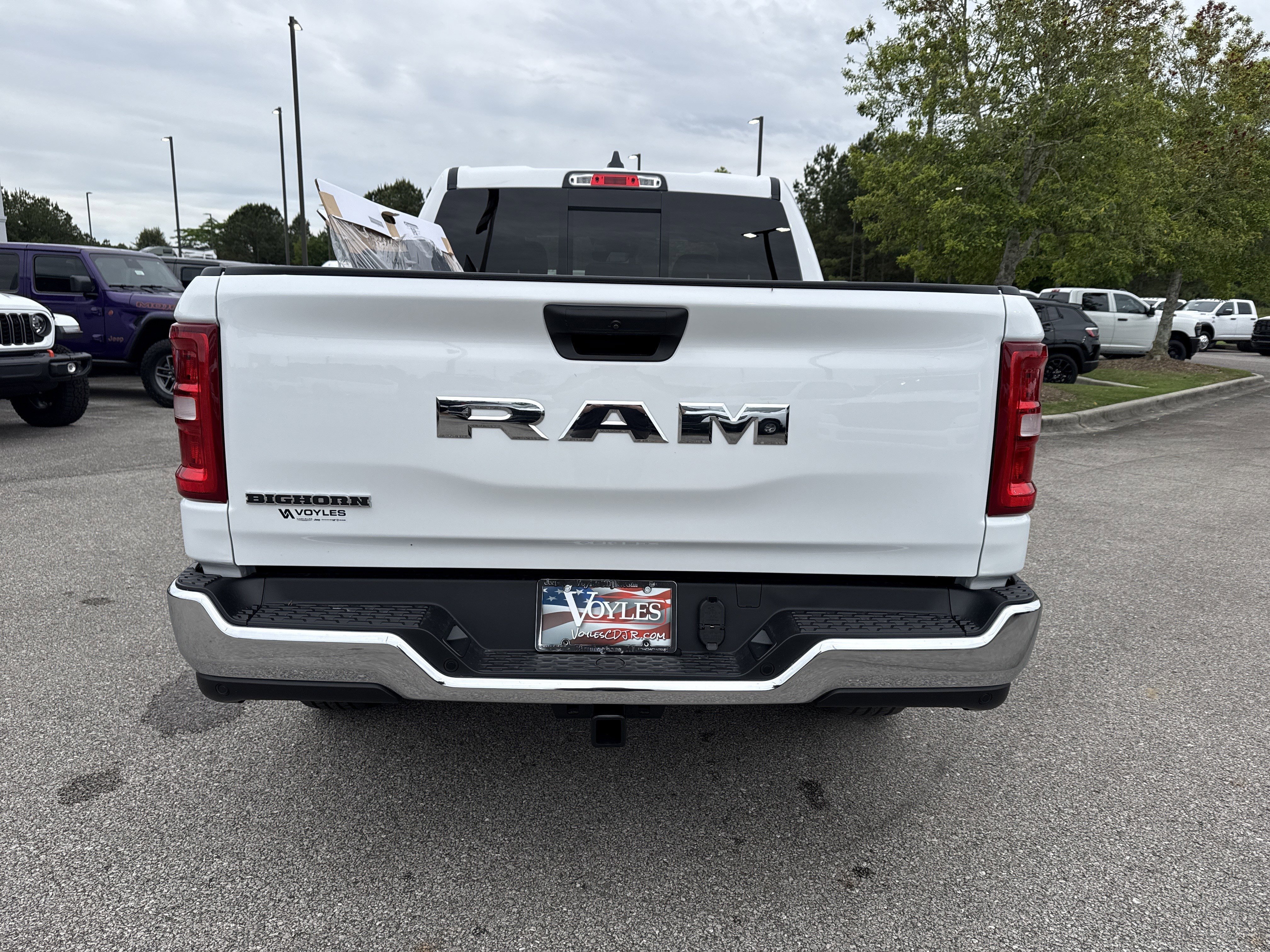 New 2026 Bright White Clearcoat RAM Big Horn/Lone Star image 6