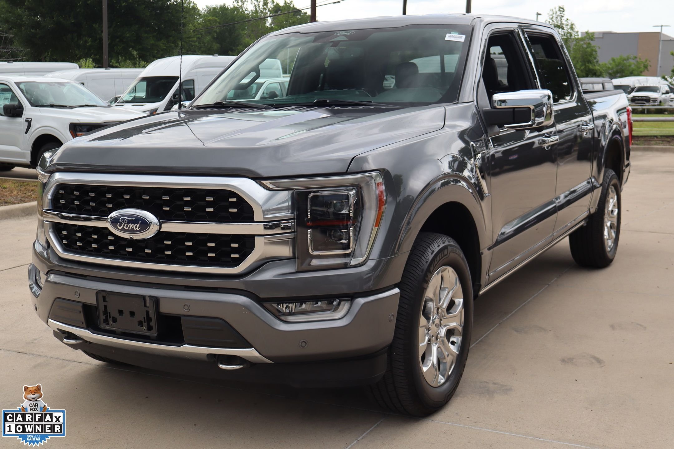 Certified Used 2022 Gray Metallic Ford Platinum image 8