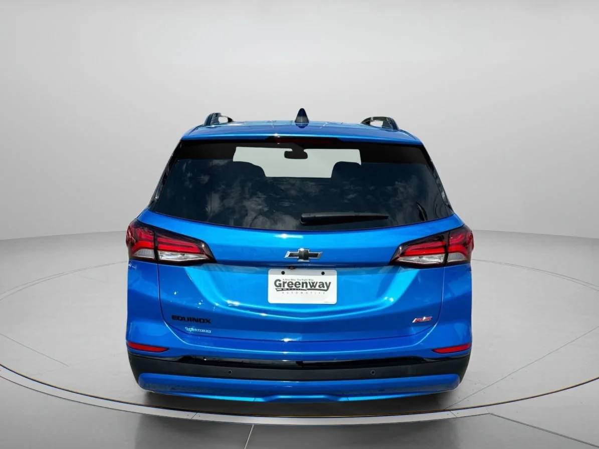 Used 2024 Riptide Blue Metallic Chevrolet RS image 7