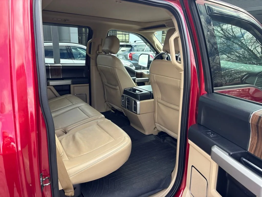 Used 2016 Ruby Red Metallic Tinted Clearcoat Ford Lariat image 24